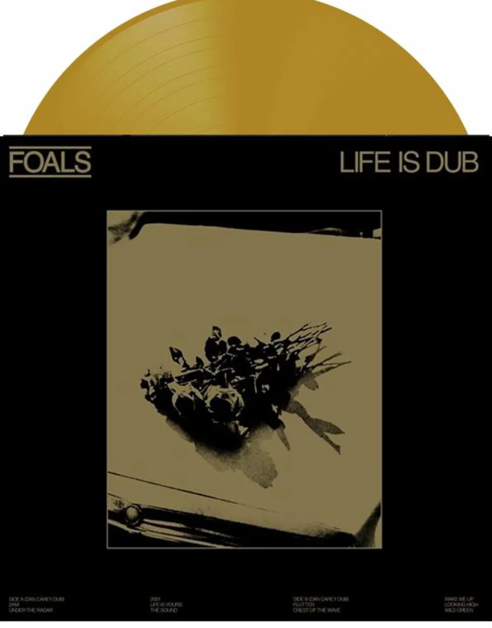 Foals - Life is Yours (Life is Dub) LP Vinyl Record (2023 Record Store Day Exclusive Gold Coloured Vinyl)
