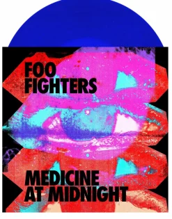 Foo Fighters - Medicine At Midnight LP Vinyl Record (Indie Exclusive Translucent Blue Coloured Vinyl)