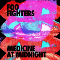 Foo Fighters - Medicine At Midnight LP Vinyl Record (Indie Exclusive Translucent Blue Coloured Vinyl)
