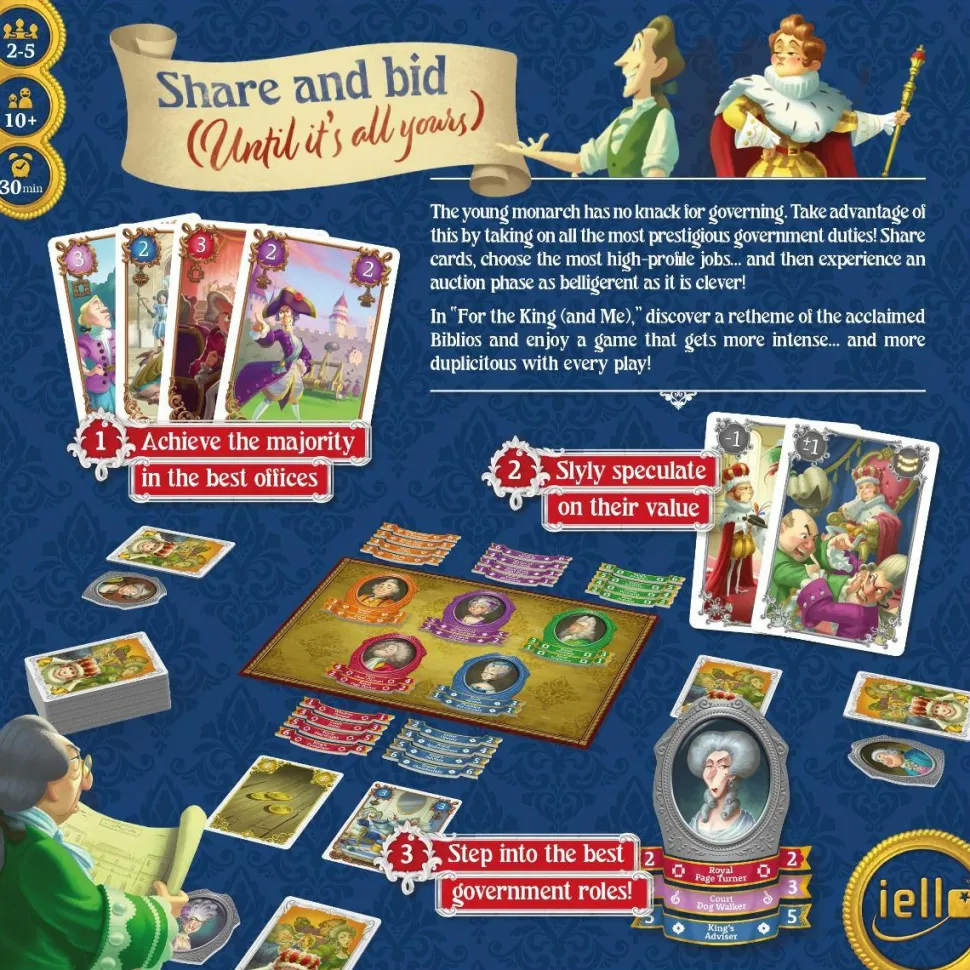 For the King and Me - Card Game