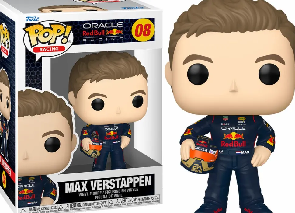 Formula 1 - Max Verstappen with Helmet Pop! Vinyl Figure