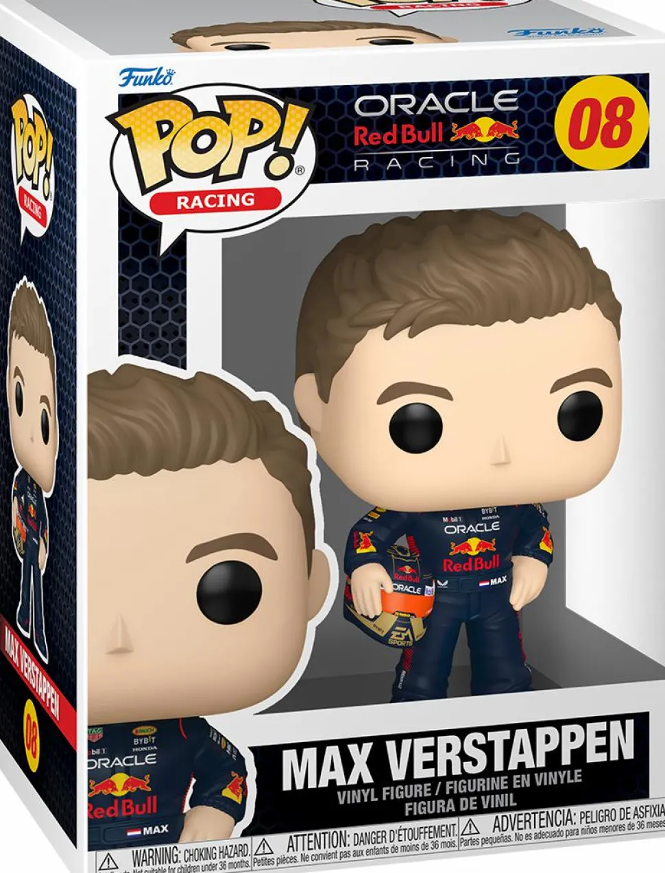 Formula 1 - Max Verstappen with Helmet Pop! Vinyl Figure