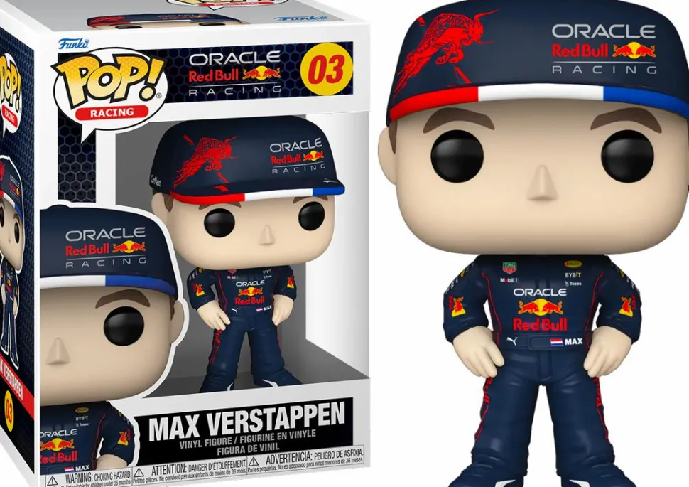 Formula 1 - Max Verstappen with Cap Pop! Vinyl Figure