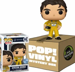 Formula One - Ayrton Senna (Lotus Racing Suit) Mystery Box (Includes Senna & 3 Exclusive Pop! Vinyl Figures)
