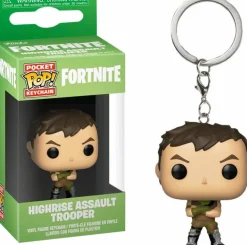 Fortnite - Highrise Assault Trooper Pocket Pop! Vinyl Keychain