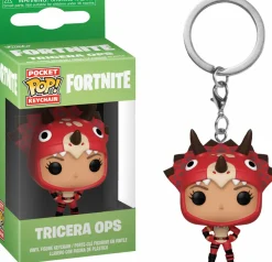 Fortnite - Tricera Ops Pocket Pop! Vinyl Keychain