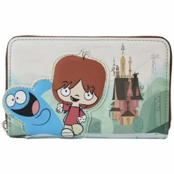 Foster’s Home for Imaginary Friends - Mac & Bloo 4” Faux Leather Zip-Around Wallet
