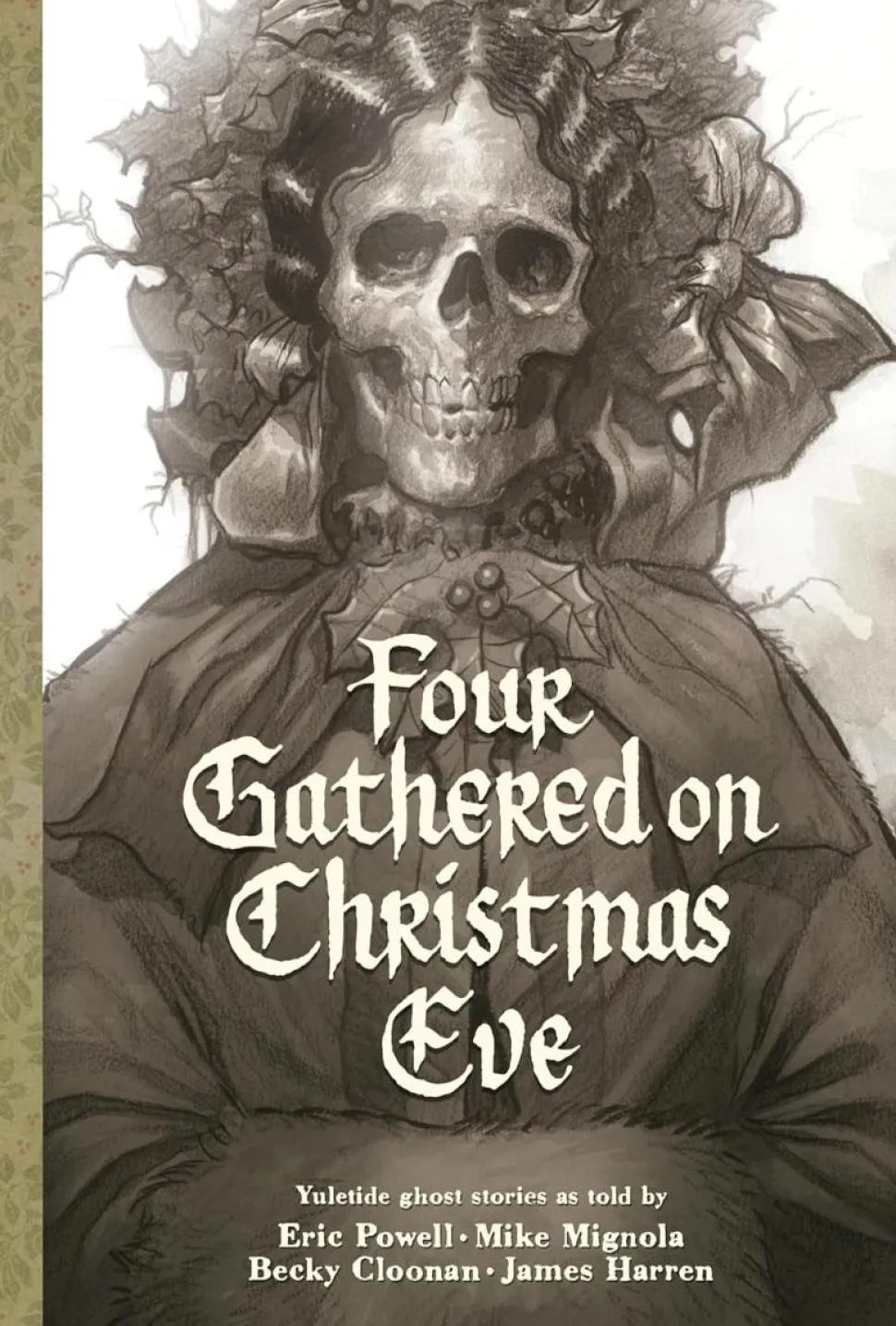 Four Gathered on Christmas Eve Hardcover Book