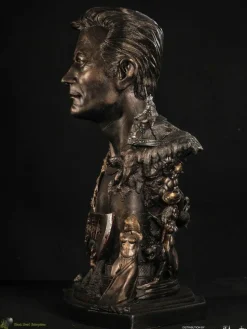 Frank Frazetta - Frank Frazetta Tribute Faux Bronze 1:1 Scale Life-Size Bust