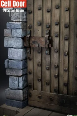 Frankenstein (1931) - Castle Door 1/6th Scale Action Figure Diorama Accessory