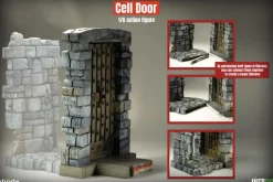 Frankenstein (1931) - Castle Door 1/6th Scale Action Figure Diorama Accessory