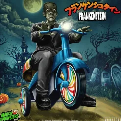 Frankenstein (1931) - Frankenstein's Monster (Black with Blue Trike) Super Cycles 5" Vinyl Figure