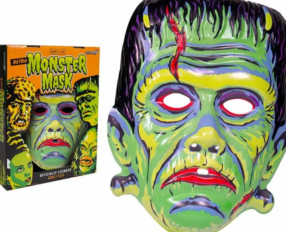 Frankenstein (1931) - The Monster (Green) Vacuform Retro Monster Mask