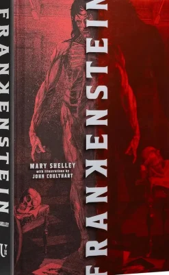 Frankenstein by Mary Shelley Deluxe Edition Hardcover Book