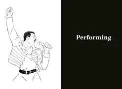Freddie Mercury - Lines to Live By: Break Free with the Words of Freddie Hardcover Book