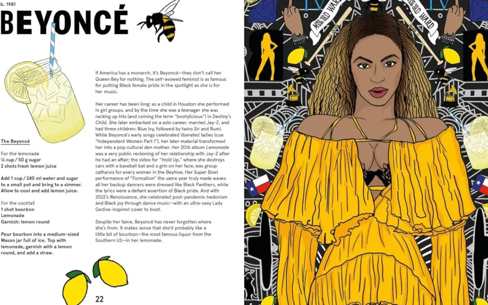 Free the Tipple: Kickass Cocktails Inspired By Women by Jennifer Croll Hardcover Book