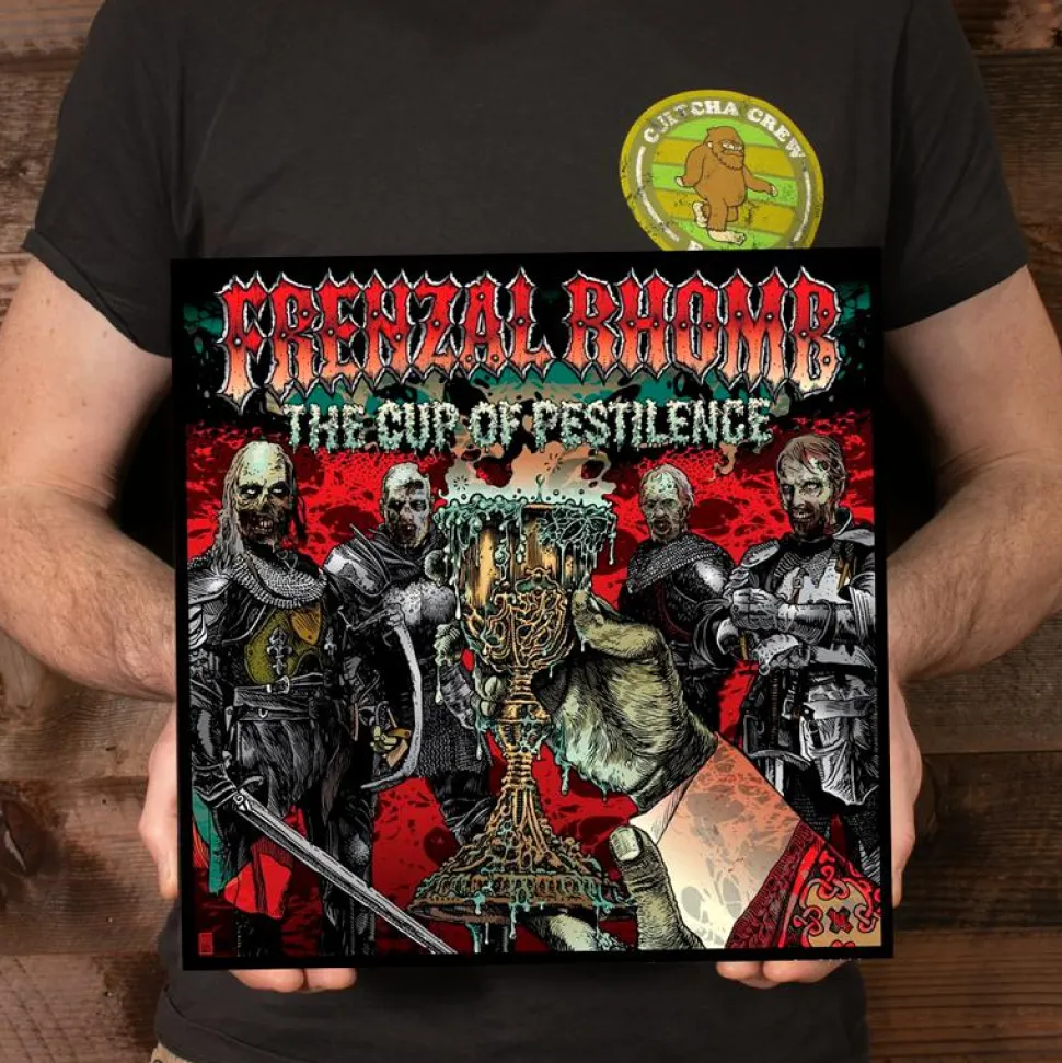 Frenzal Rhomb - The Cup of Pestilence LP Vinyl Record (Brown Coloured Vinyl)