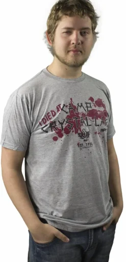 Friday the 13th - I Died At Camp Crystal Lake Male T-Shirt