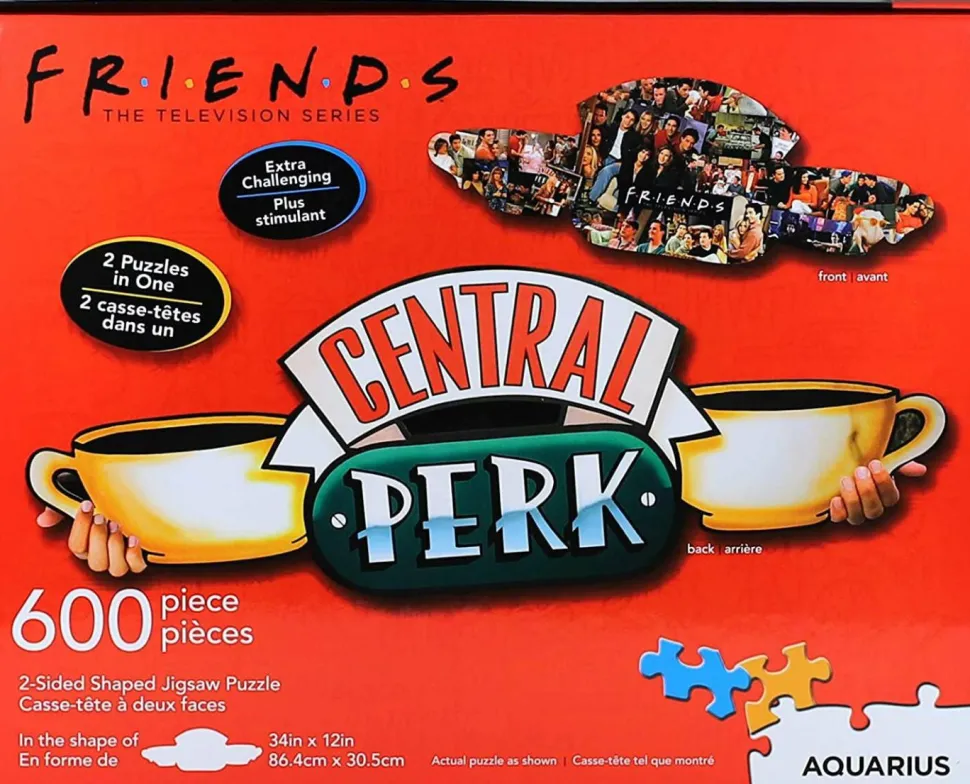 Friends - Central Perk & Collage 600 Piece Jigsaw Puzzle