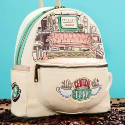 Friends - Central Perk Coffee Mug Scented 10" Faux Leather Mini Backpack