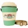Friends - Central Perk To-Go Coffee Cup Scented 8" Faux Leather Crossbody Bag