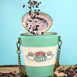 Friends - Central Perk To-Go Coffee Cup Scented 8" Faux Leather Crossbody Bag