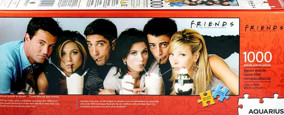 Friends - Milkshake 1000 Piece Slim Jigsaw Puzzle