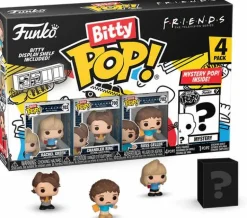 Friends - Rachel, Chandler, Ross & Mystery Bitty Pop! Vinyl Figure 4-Pack