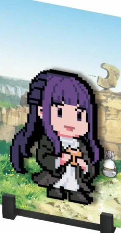 Frieren: Beyond Journey's End - Fern FiGGYZ Pixel Art 4.3" PVC Magnet
