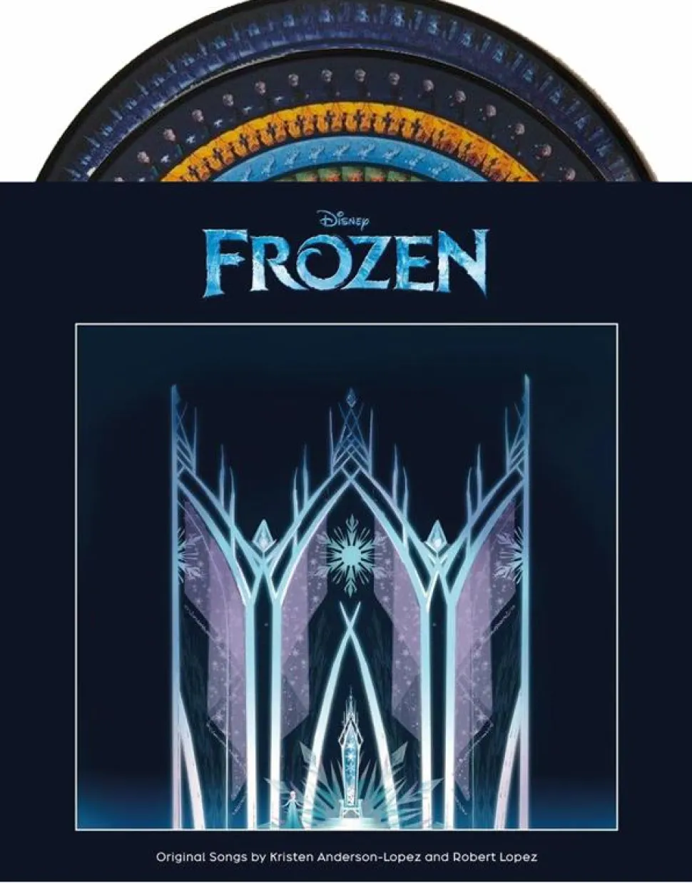 Frozen - Songs from Frozen LP Vinyl Record (Zoetrope Vinyl)