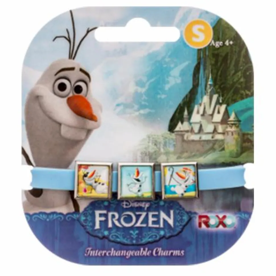 Frozen - Summertime Olaf 3 Charm Bracelet Small