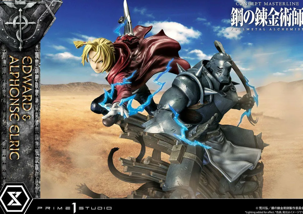 Fullmetal Alchemist - Edward & Alphonse 1/6th Scale Statue