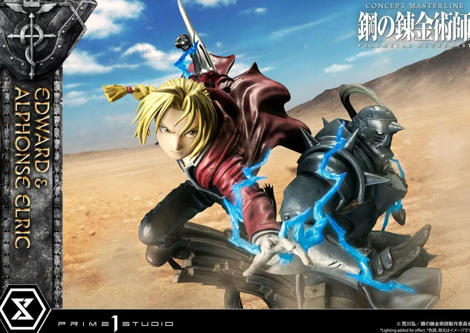 Fullmetal Alchemist - Edward & Alphonse 1/6th Scale Statue