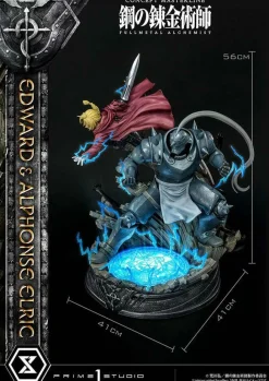 Fullmetal Alchemist - Edward & Alphonse Deluxe 1/6th Scale Statue