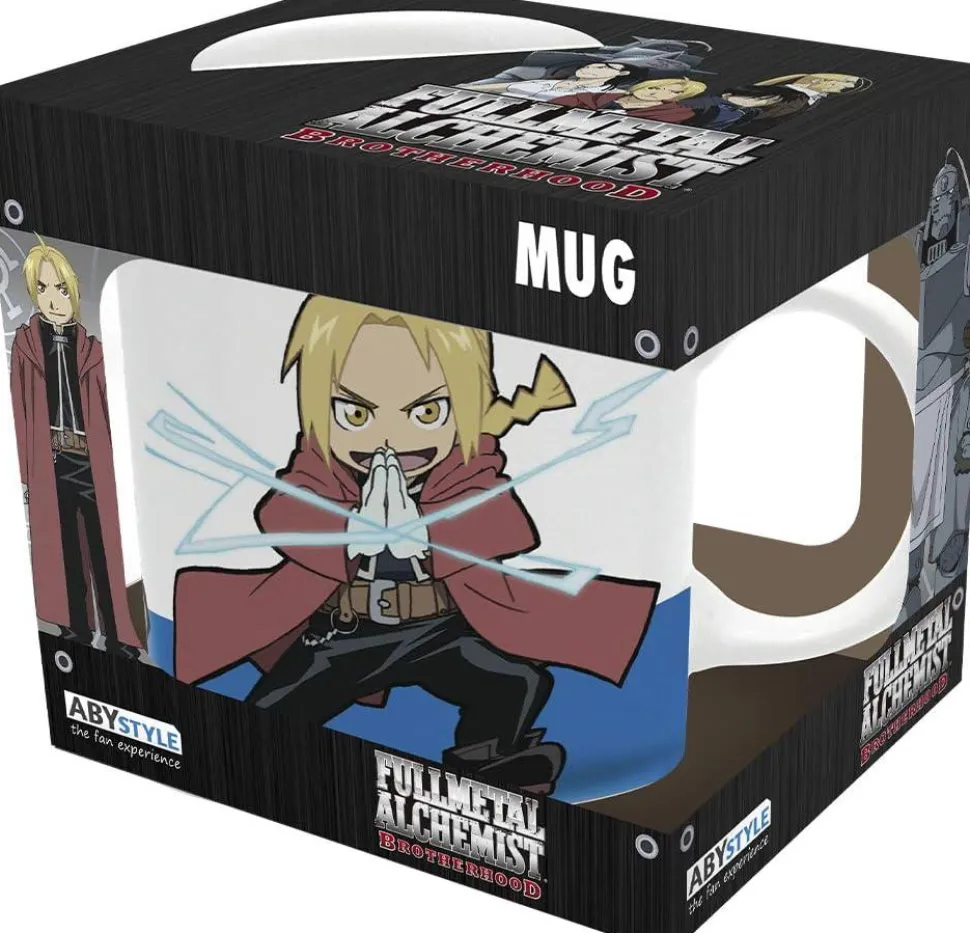 Fullmetal Alchemist: Brotherhood - Edward Elric & Alphonse Chibi Ceramic Mug