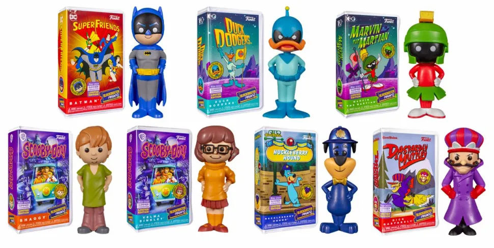 Funko - 2023 Summer Convention Exclusive Complete Blockbuster Rewind Vinyl Figure Bundle (Set of 7)