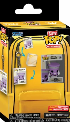 Funko - Boba & Bitty Pop! Keychain Cases 4-Pack