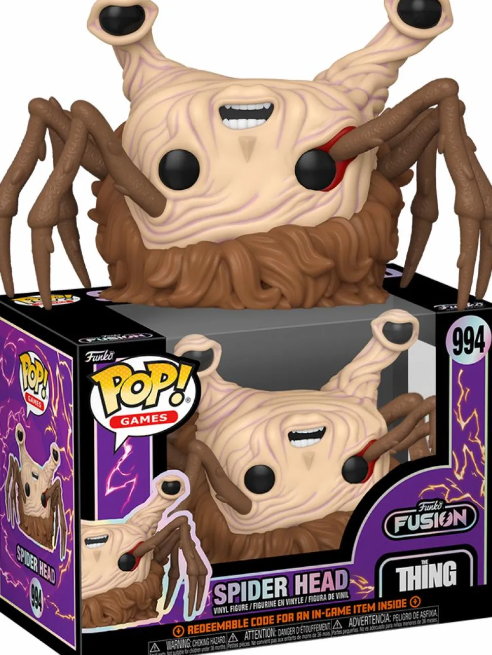 Funko Fusion - Head Spider Pop! Vinyl Figure (Popcultcha Exclusive)
