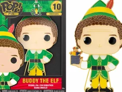 Funko Holiday - Buddy, Grinch, Kevin & Ralphie Pop! Enamel Pin Bundle (Set of 4)