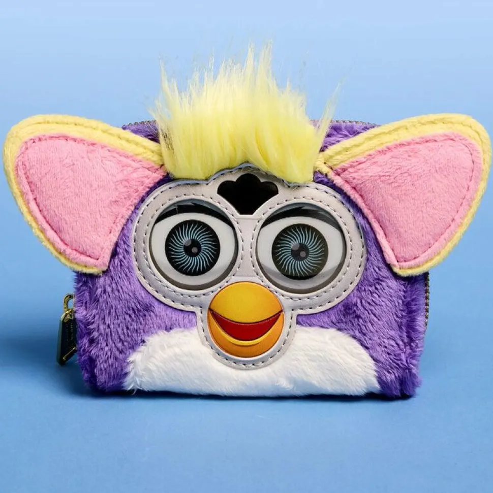 Furby - Plush Cosplay Lenticular 4" Faux Leather Zip-Around Wallet
