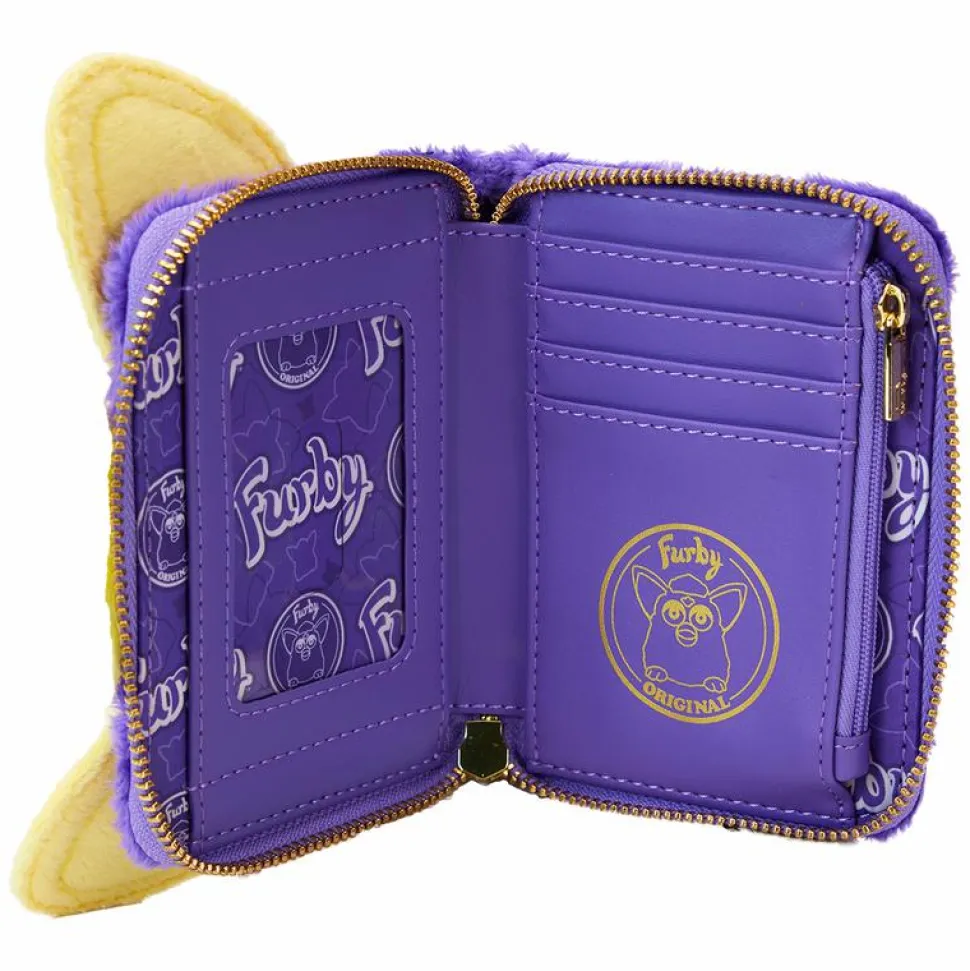 Furby - Plush Cosplay Lenticular 4" Faux Leather Zip-Around Wallet