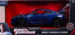Furious 7 - Brian’s 2012 Nissan GT-R R35 1/24th Scale Metals Die-Cast Vehicle Replica