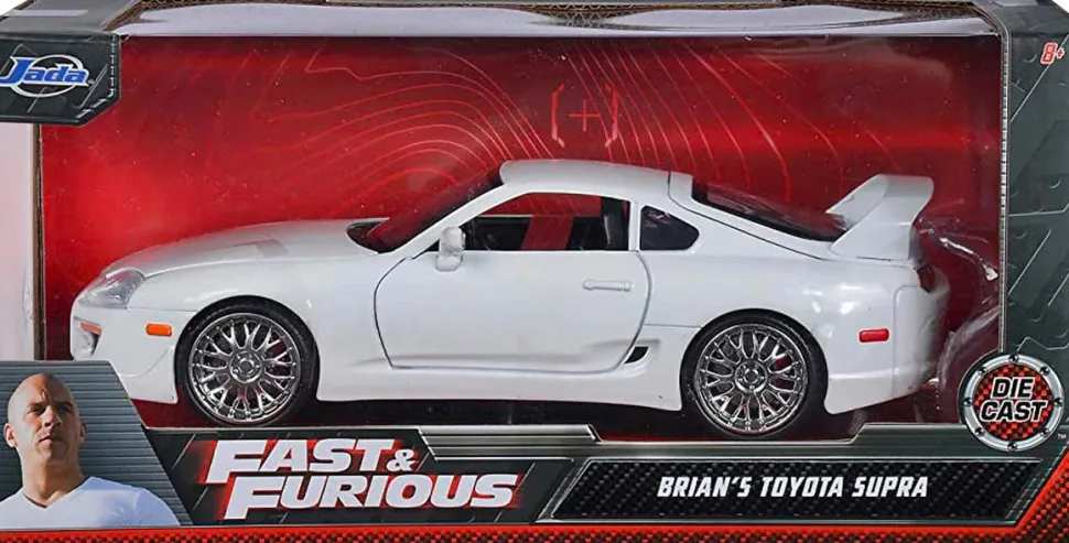 Furious 7 - Brian’s 1995 Toyota Supra MK IV Metals 1/24th Scale Die-Cast Vehicle Replica