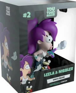 Futurama - Leela & Nibbler 4.5" Vinyl Figure
