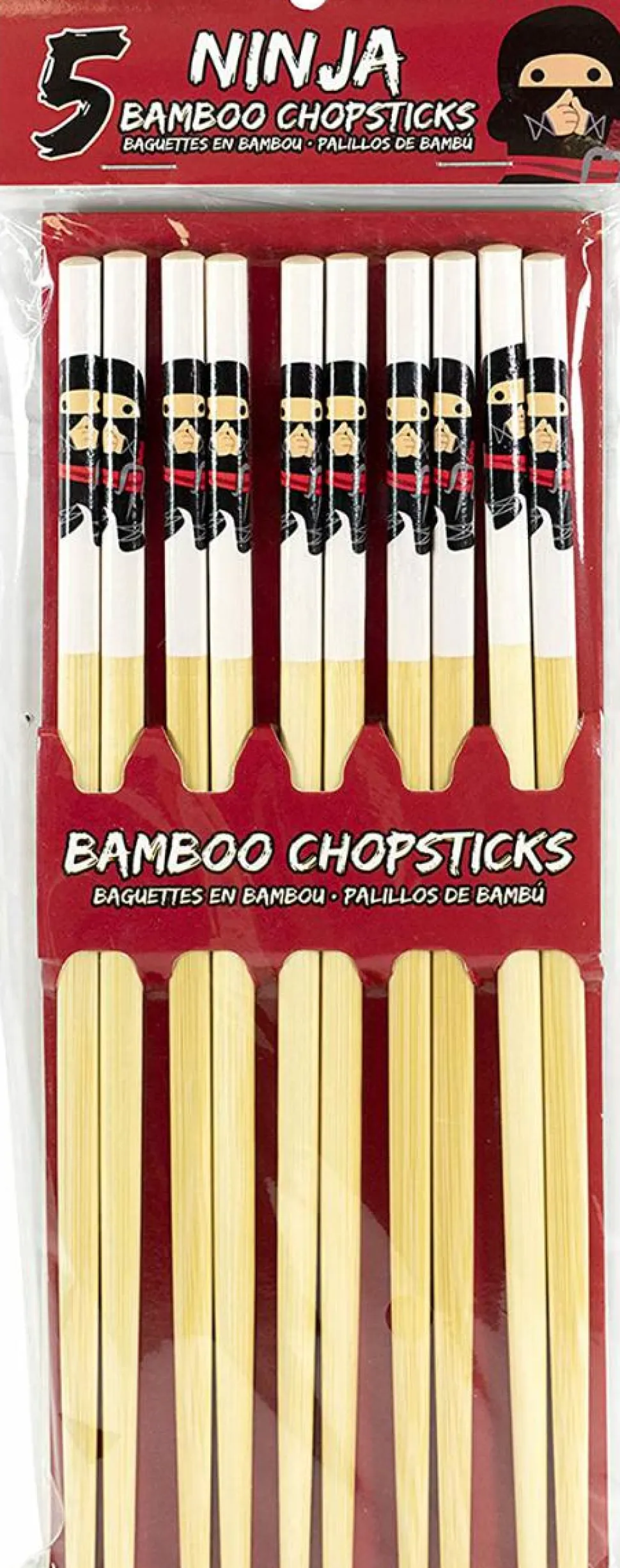 GAMAGO - Ninja Bamboo Chopsticks