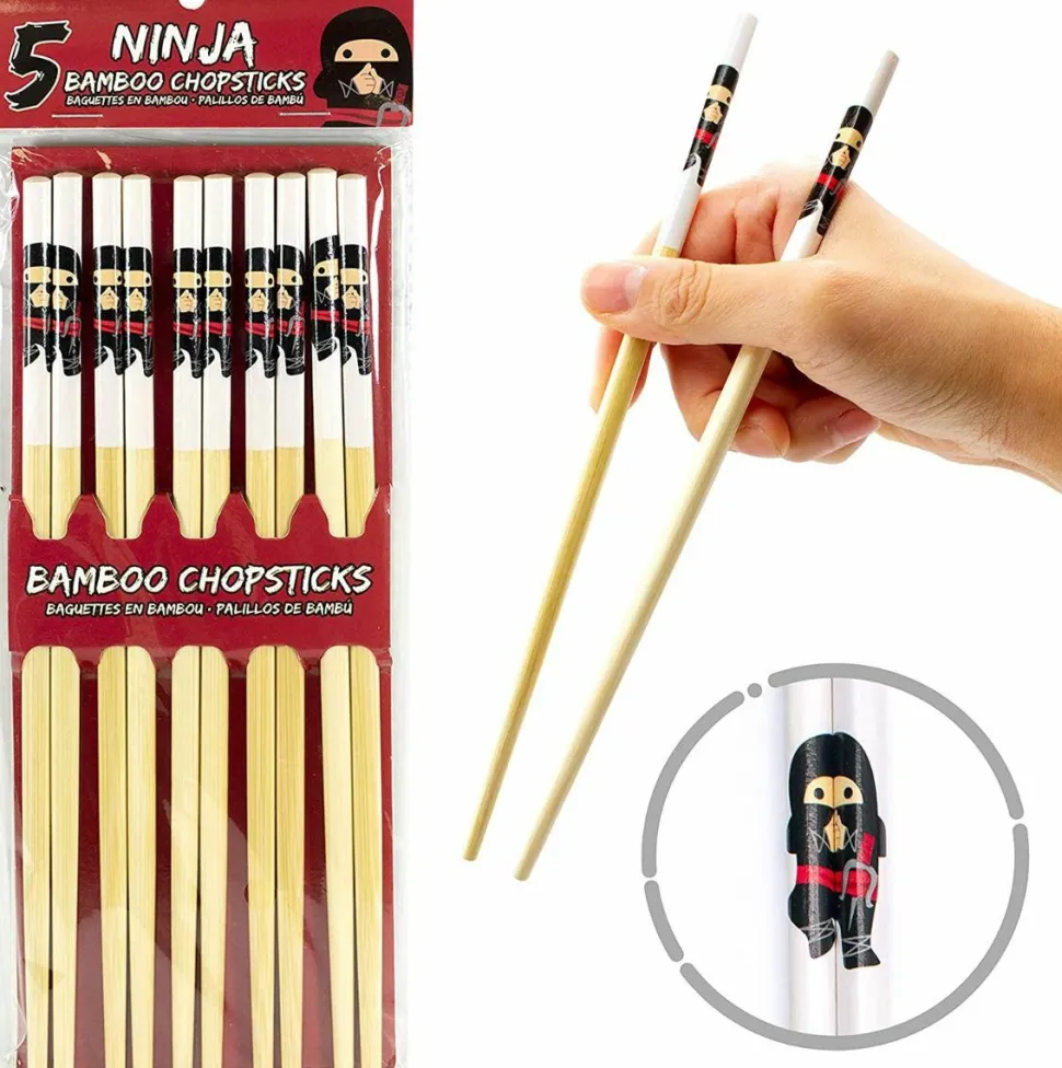 GAMAGO - Ninja Bamboo Chopsticks