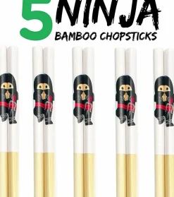 GAMAGO - Ninja Bamboo Chopsticks