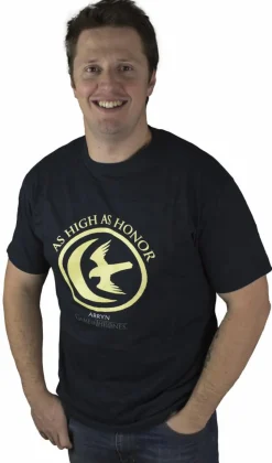 Game of Thrones - Arryn House Sigil Navy Male T-Shirt