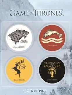 Game of Thrones - Badge Pins Set B