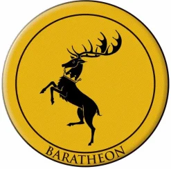Game of Thrones - Baratheon Embroidered Patch
